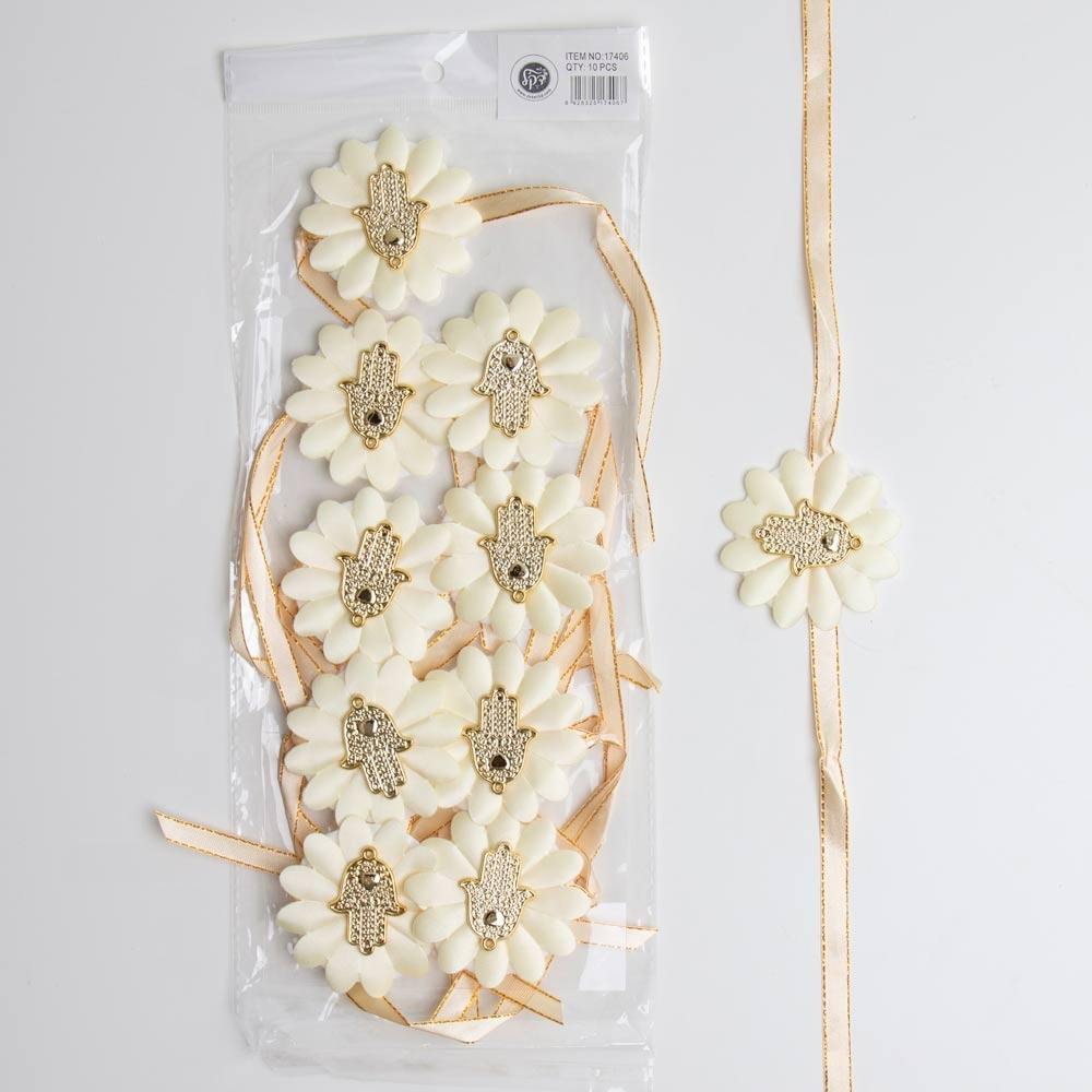 חבילת 10 פד לחינה-חמסה/זהב