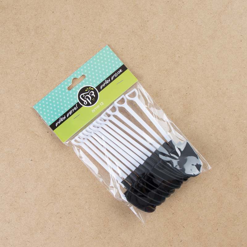 סט 6 עציץ פלסטי+תחתית+את חפירה-חום