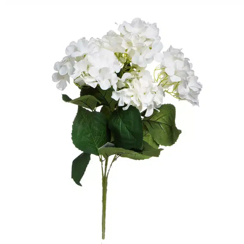 זר אורטנציה 5 ענפים- לבן של חברת דקל בע"מ